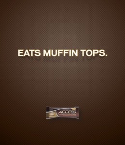 Funny Ad - Melaleuca Eats Muffin Tops