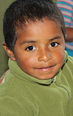 Melaleuca Foundation Santa Lucia orphan child