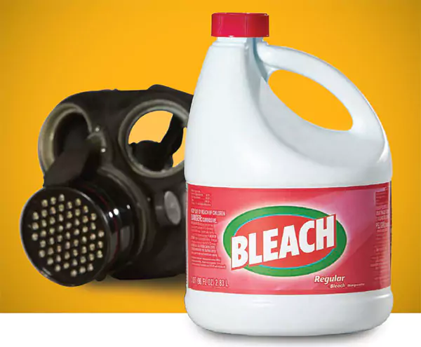 Gas Mask and Bleach