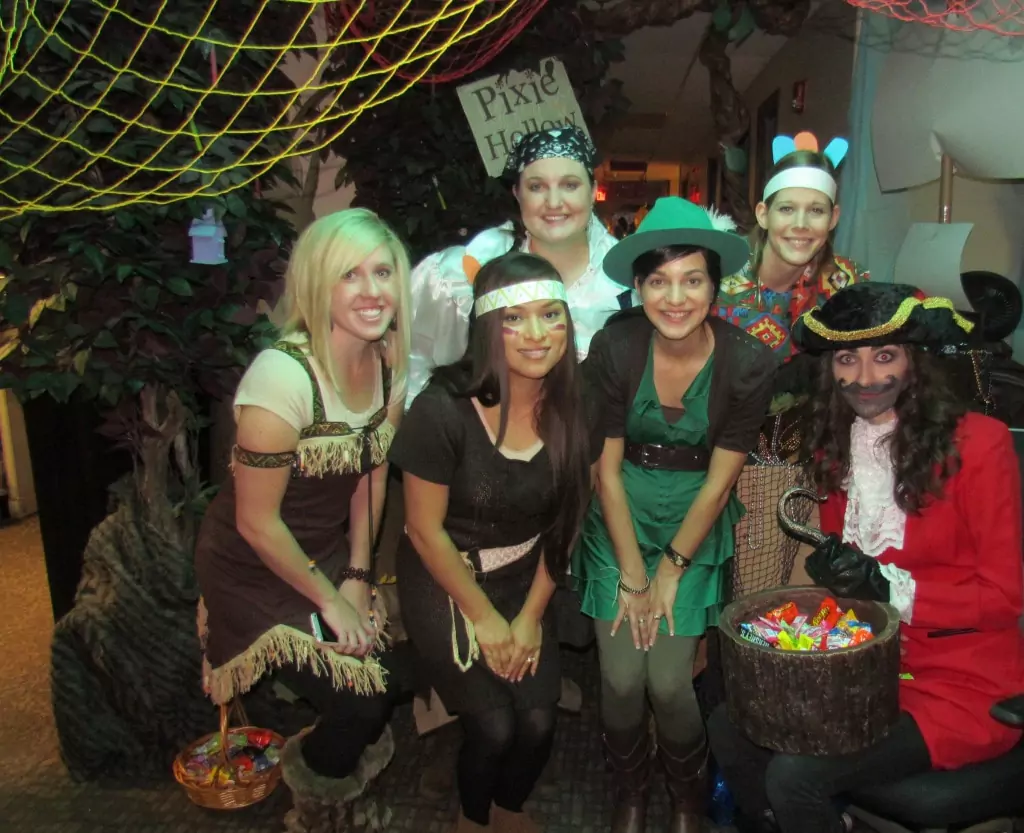 Melaleuca Employees dressed up for Halloween