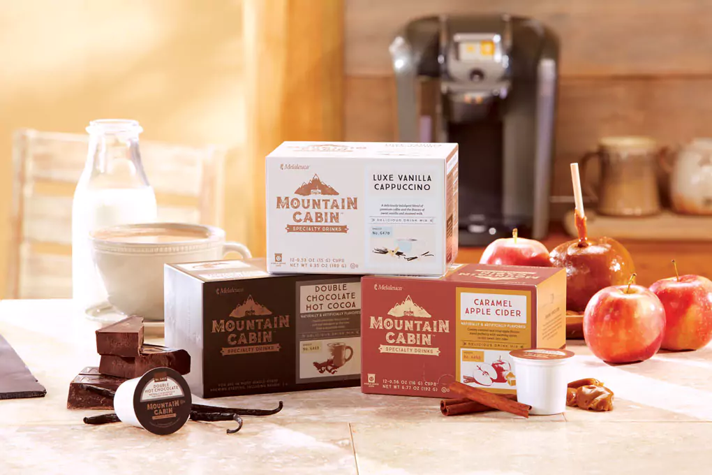 Mountain Cabin Coffee Specialty Drinks by Melaleuca