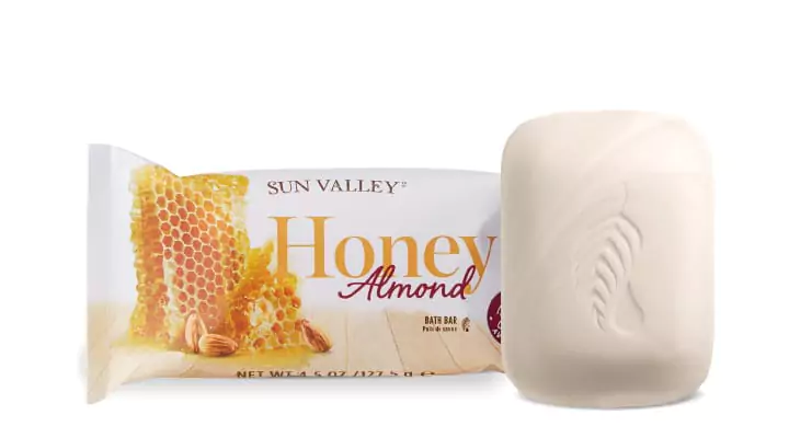 Sun Valley Shea Butter Luxury Bath Bar—Honey Almond