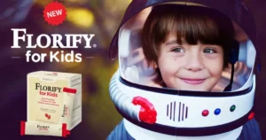 Florify for kids - little boy with astronaut helmet