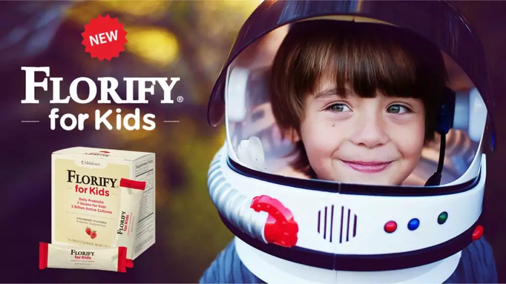 Florify for kids - little boy with astronaut helmet