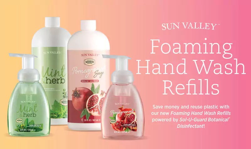 sun valley foaming hand wash refills