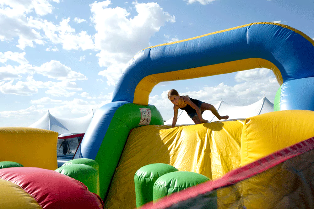 Melaleuca Employee's child having fun at family picnic