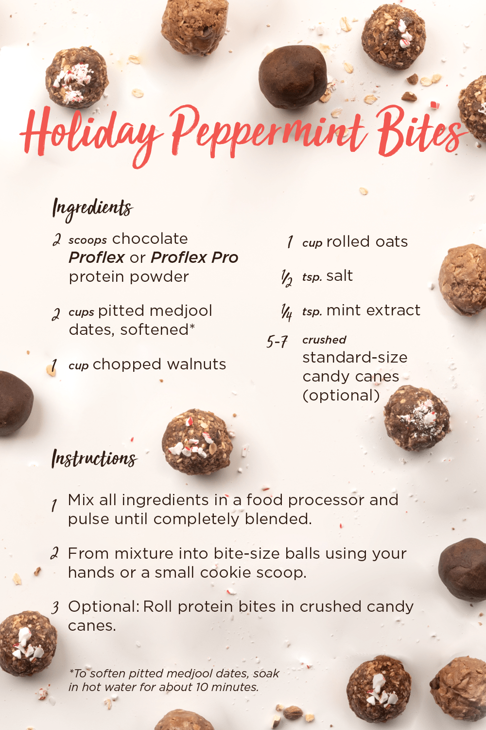 Holiday Peppermint ball recipe