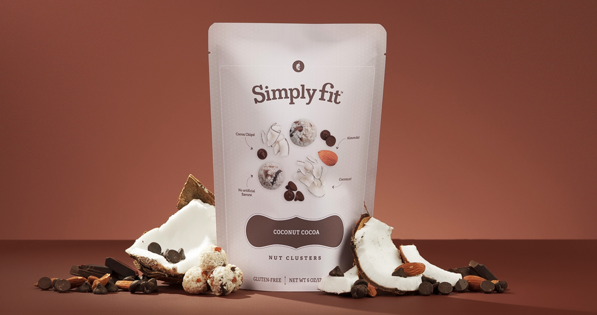 Coconut Cocoa Simply Fit™ Nut Clusters