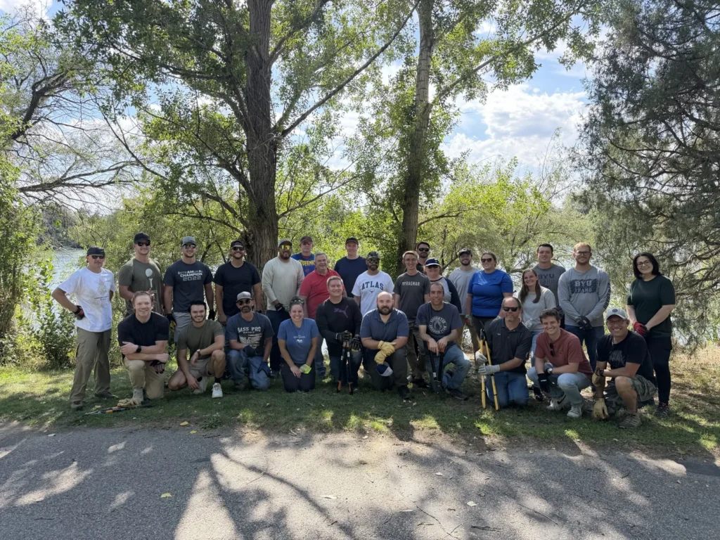 Melaleuca Greenbelt cleanup in Rexburg, Idaho
