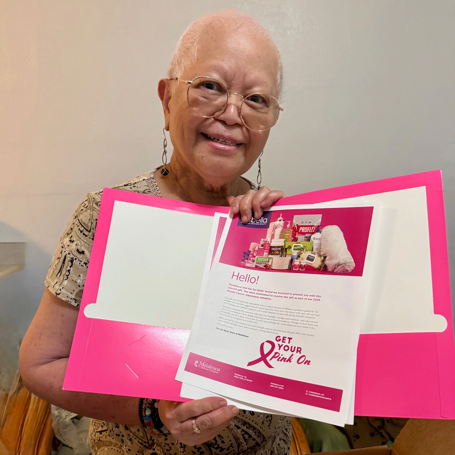 Melaleuca breast cancer awareness